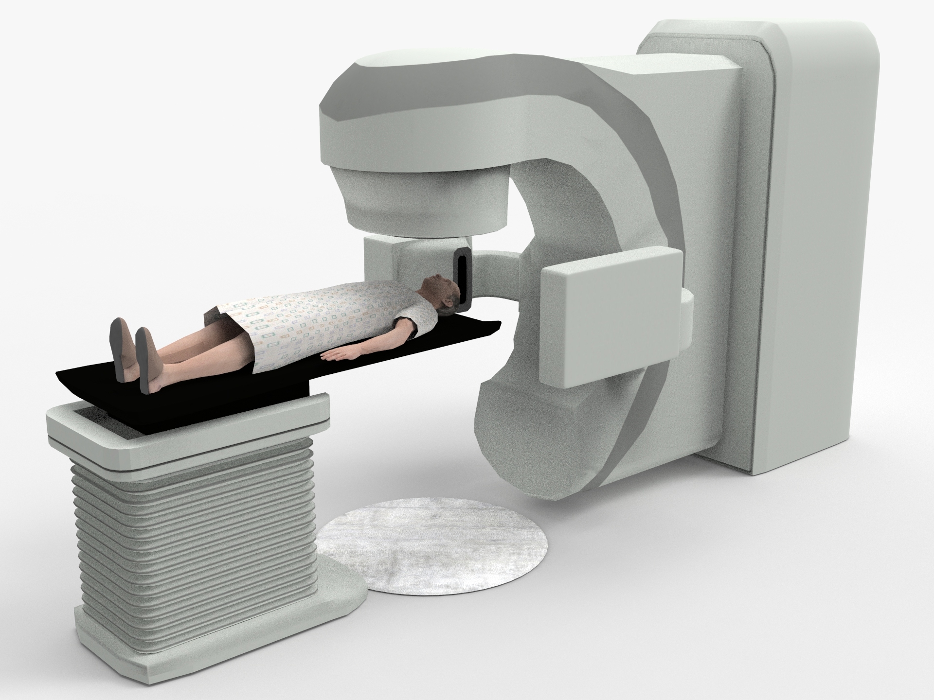 3D varian truebeam radiotherapy - TurboSquid 1411778