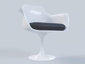 tulip chair 3D