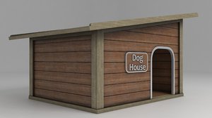 doghouse shelter 3D model