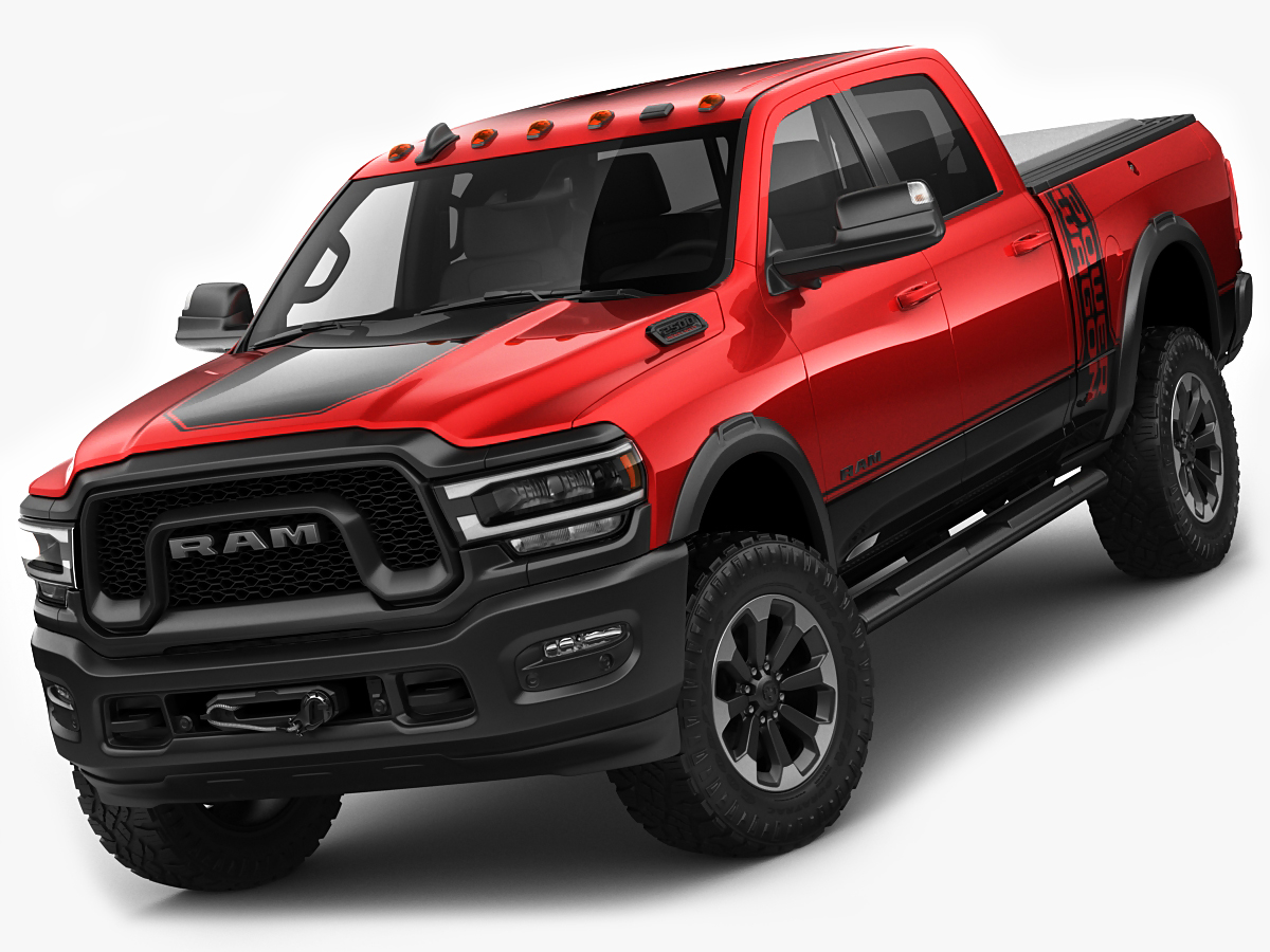 Ram power wagon 3D model TurboSquid 1411860