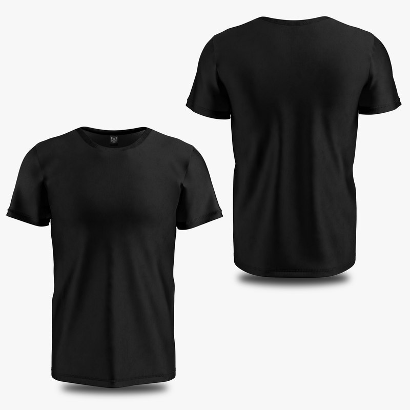 3D t-shirt male model - TurboSquid 1412290