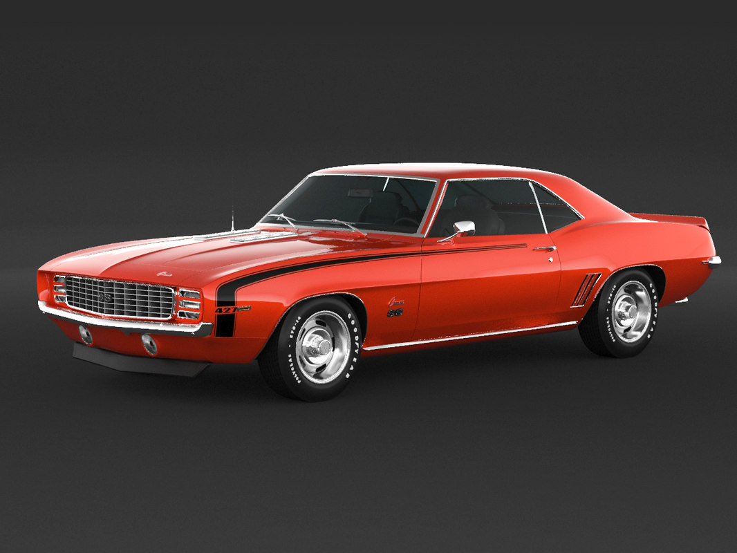 3D 1969 camaro ss model - TurboSquid 1186070