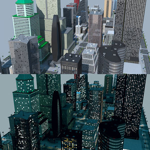 city a4 3D