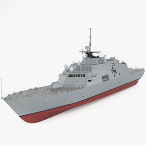 3D uss freedom lcs-1