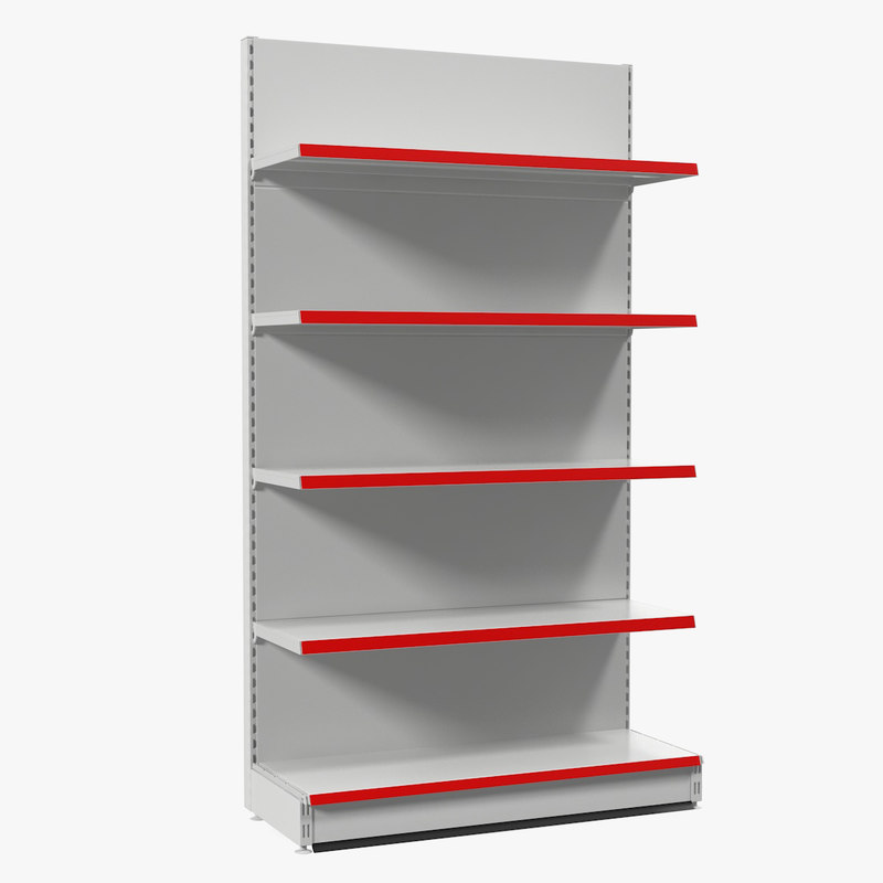 3D model retail store display shelving TurboSquid 1413058