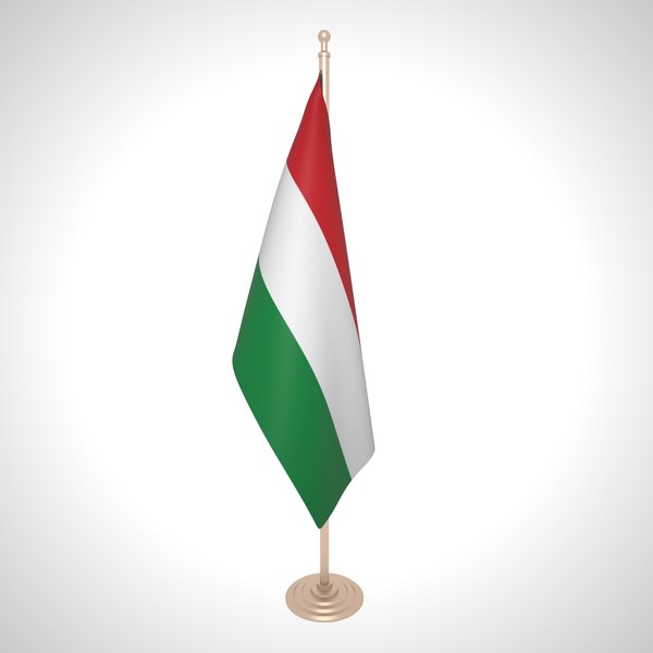 Hungary Flag 3d Model Turbosquid 1413070