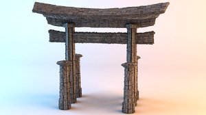 3D - sci-fi shapes torii model