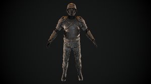 skull armor 3D