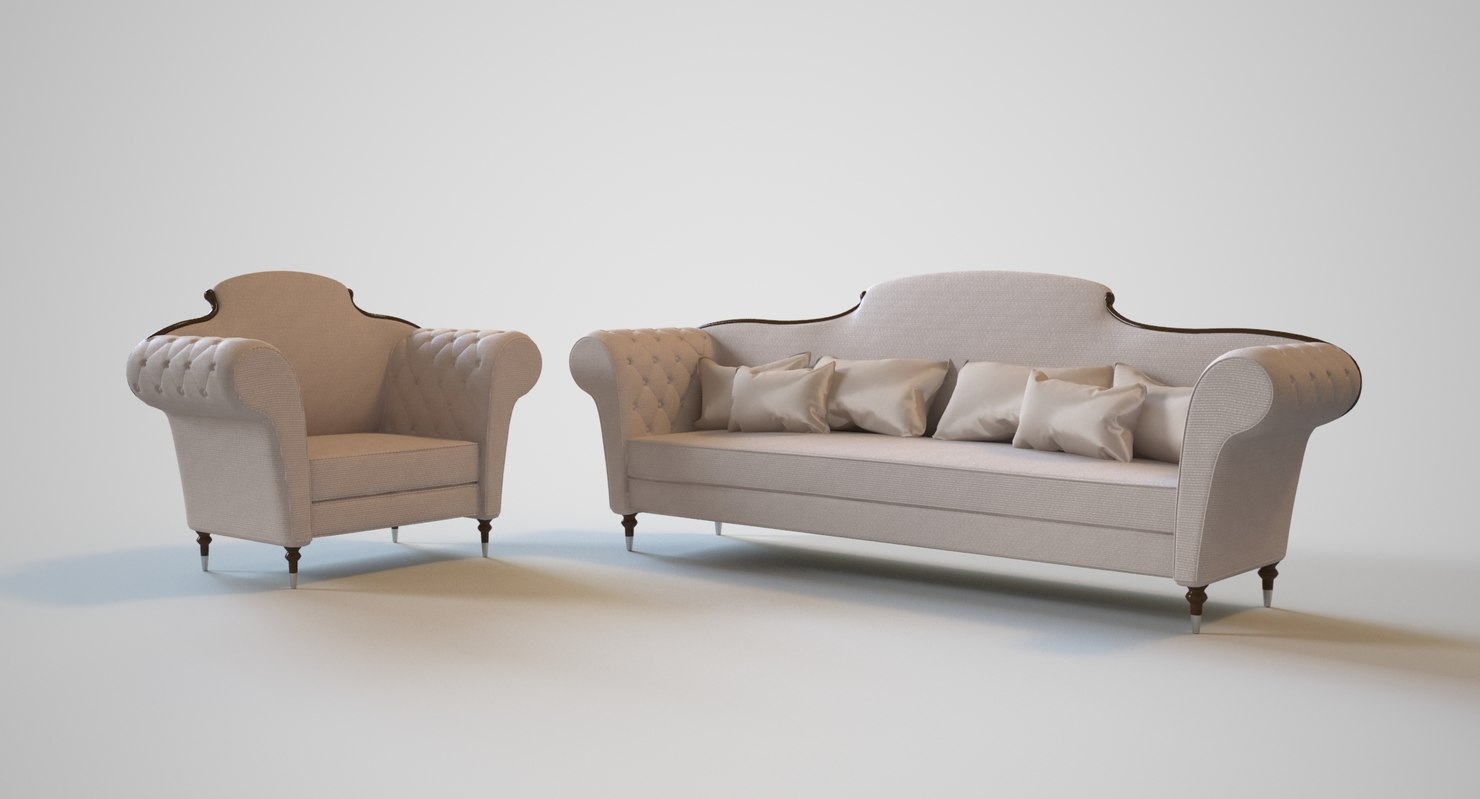 3D sofa model  TurboSquid 1413478