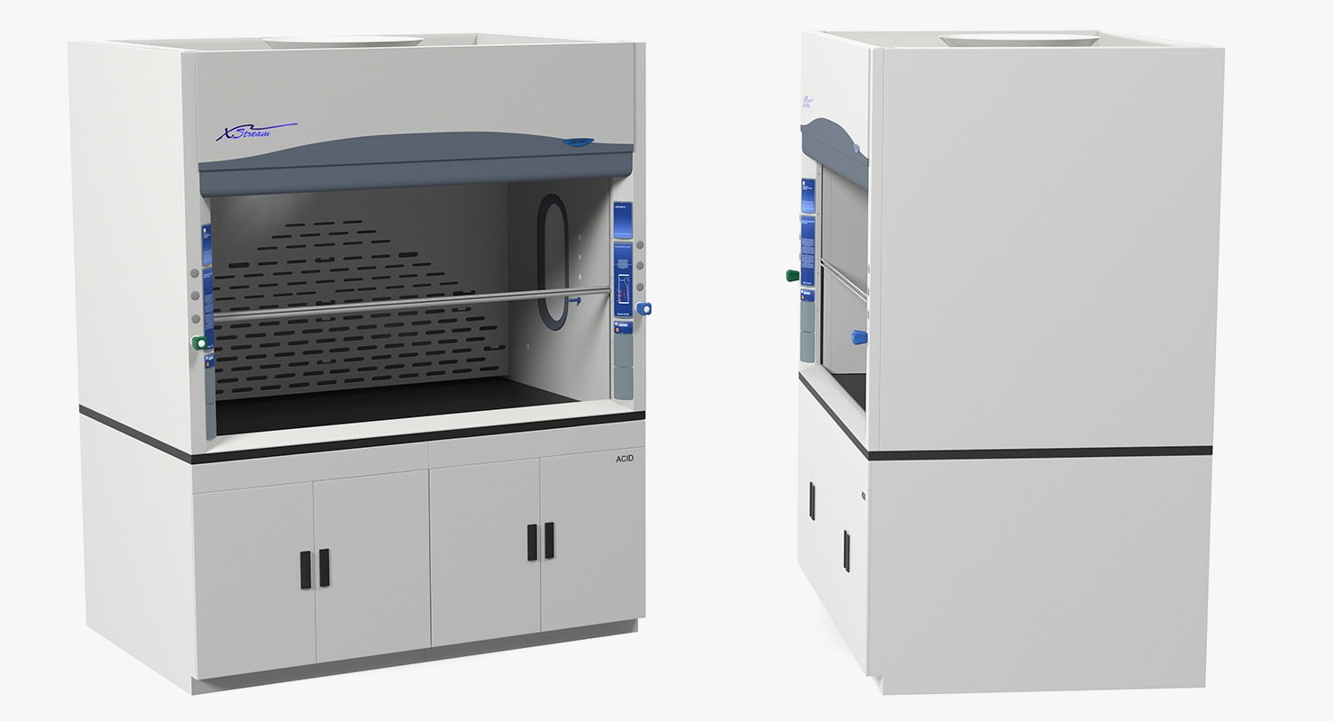 3D labconco protector xstream laboratory TurboSquid 1413748