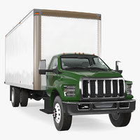 Straight Truck Generic 3D Model