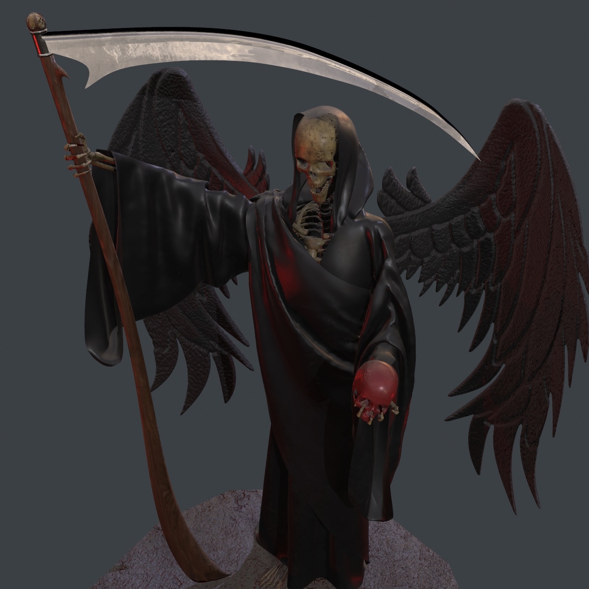 modèle 3D de ange de la mort TurboSquid 1413632