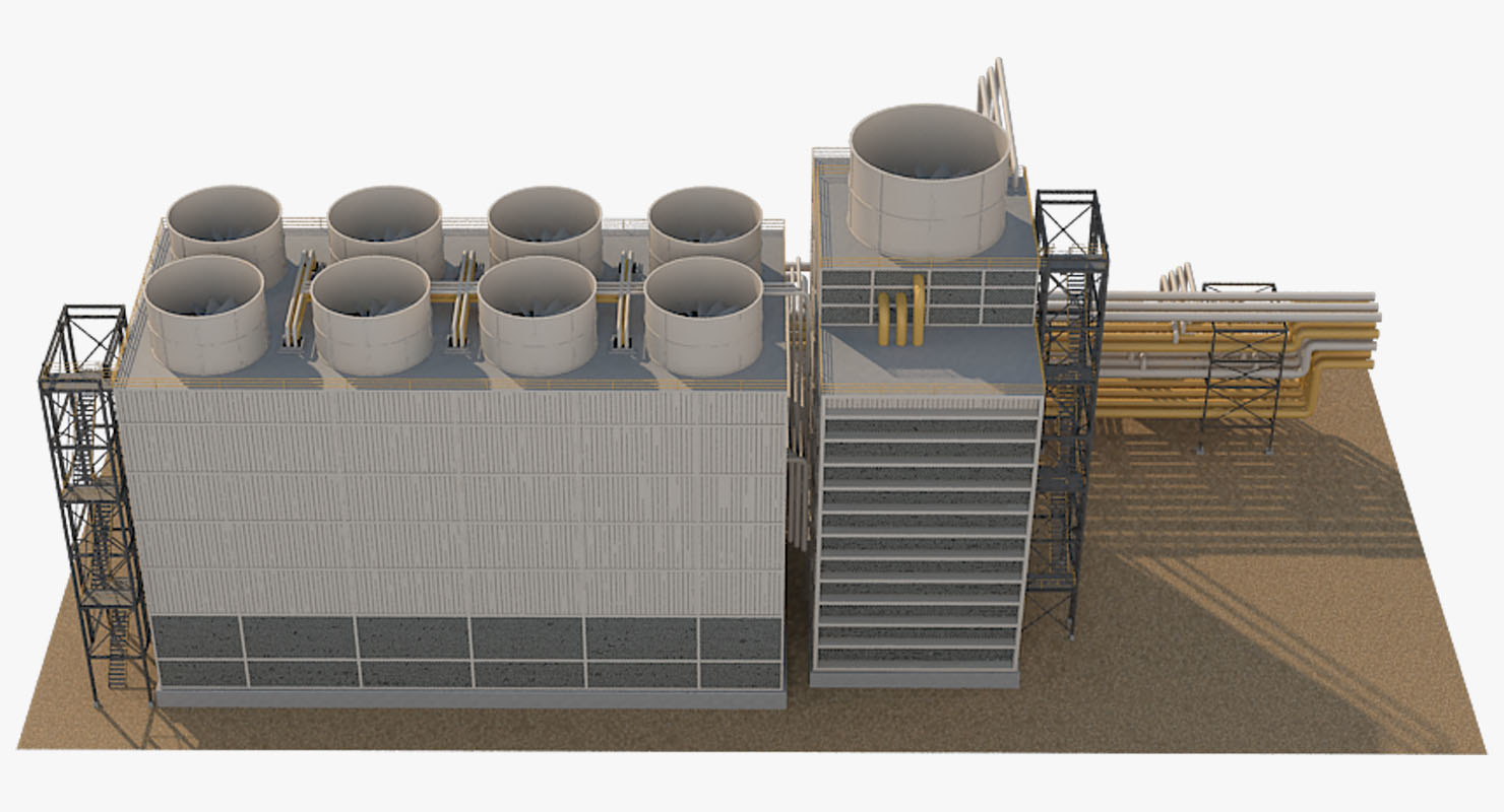 3D industrial cooling tower 3 TurboSquid 1413743