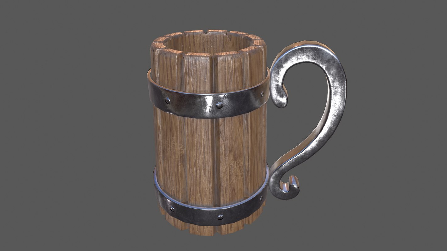 3D beer mug TurboSquid 1413827