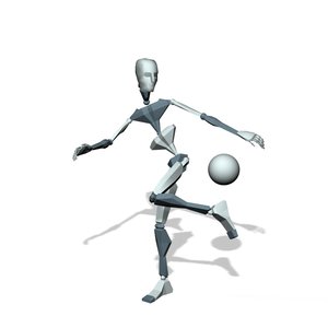 Freestyle football dribbling skill