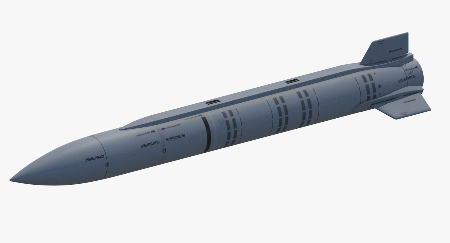 3d model kh-15 missile