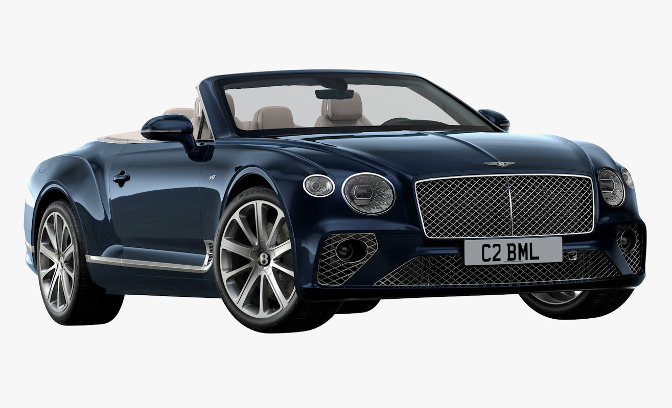 2020 Bentley Continental Gt 3d Model Turbosquid 1414176