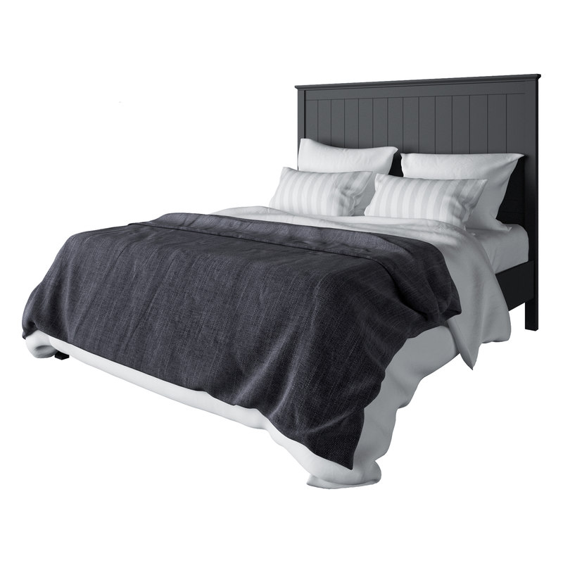 3D bed  ikea  undredal  TurboSquid 1414208