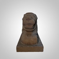 stone statue 3D