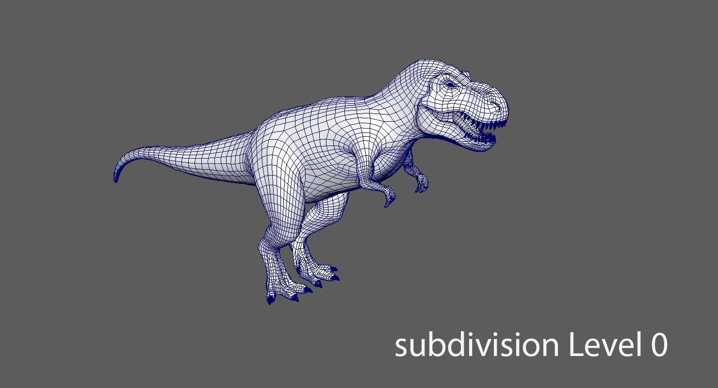 霸王龙3d模型