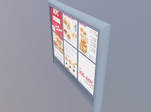 restaurant 3D model