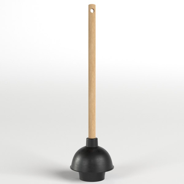 3d toilet plunger