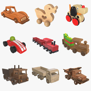 3D toys child children model
