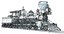 3D steam locomotive train