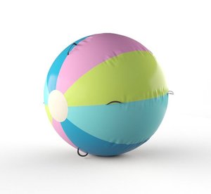 3D beach ball