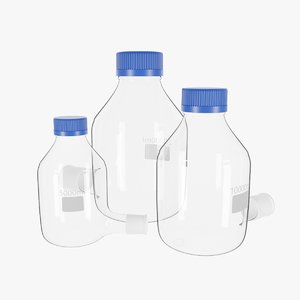 bottles blender 3D