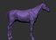 3D horse vfx zbrush ztl