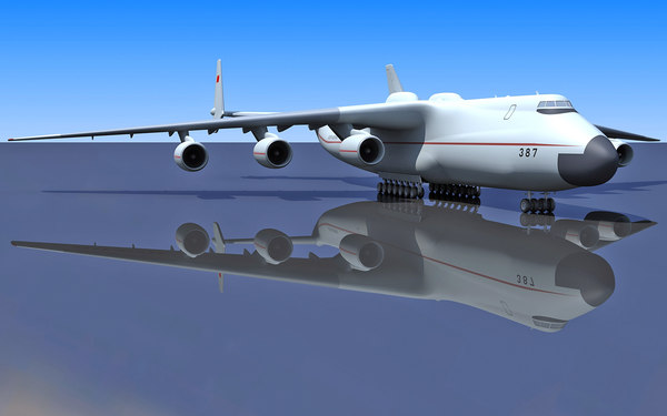 3d Antonov An-225 Mriya