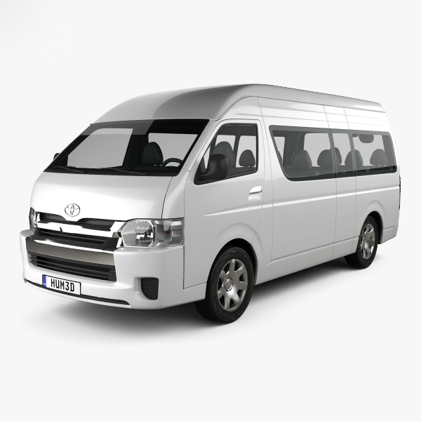 toyota hiace l2h3 3D model