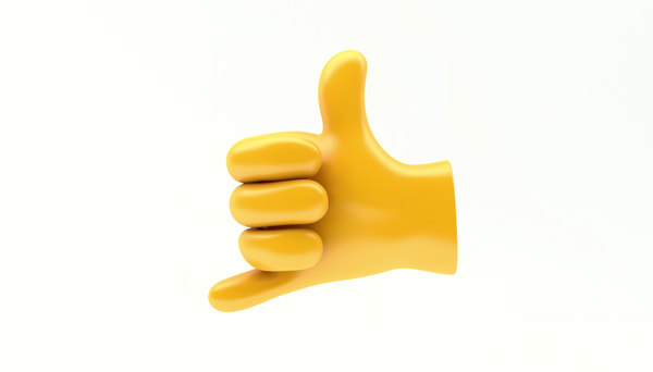 3D emoji hand model - TurboSquid 1415312