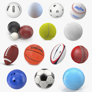 sport balls big 2 3D