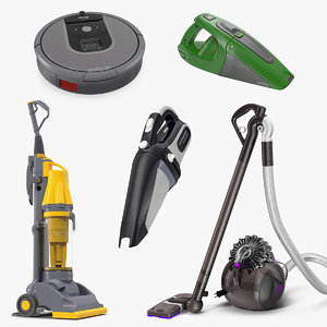 vacuum cleaners 4 cleaning 3D model