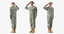 army soldier military acu 3D model