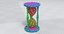 old hourglass 3D