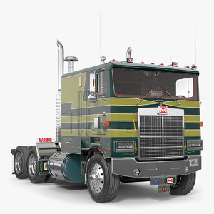 3D cabover truck marmon 110p