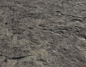 Dark dirty Ground PBR