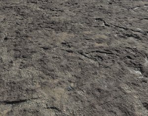 Dirty mud ground PBR
