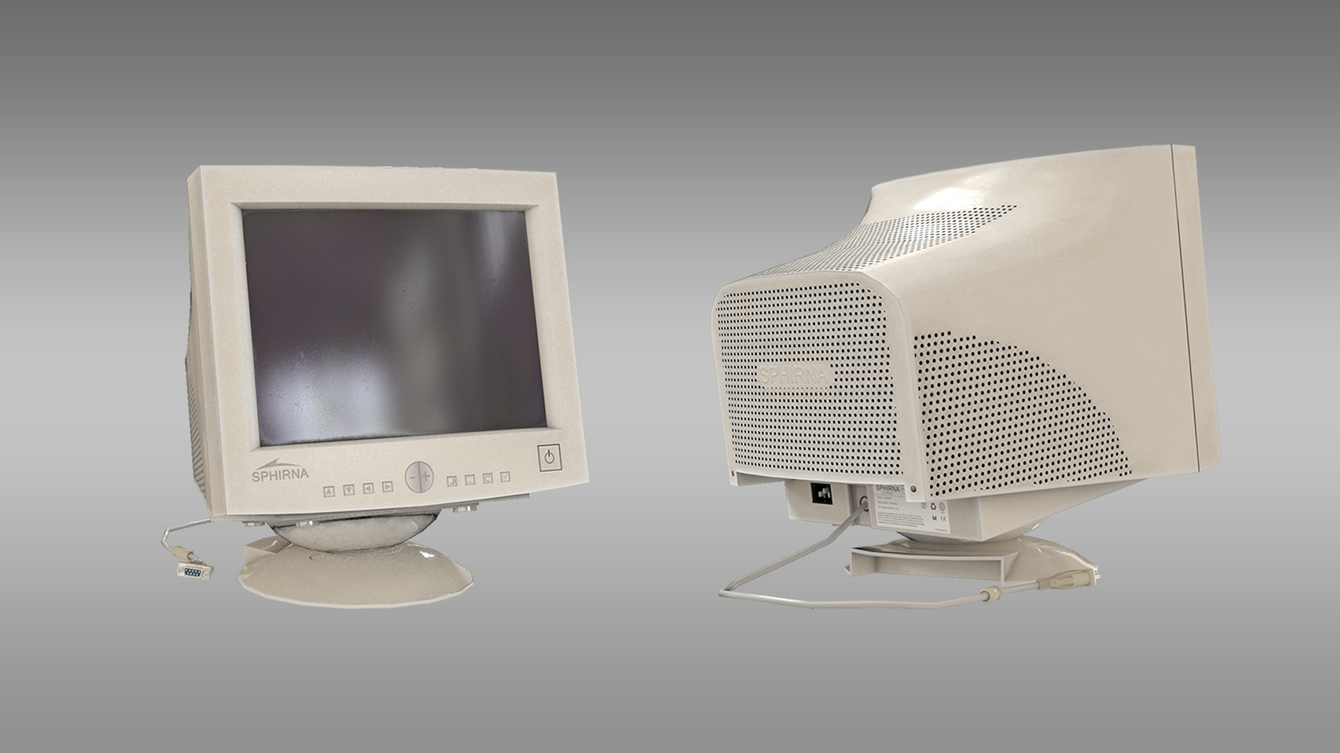 Crt monitor model TurboSquid 1415811