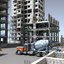3D construction scene vehicles