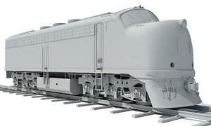 3ds max train railway