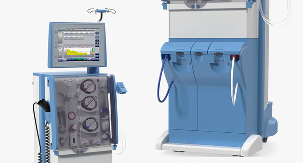 3D dialysis machine generic model - TurboSquid 1416196