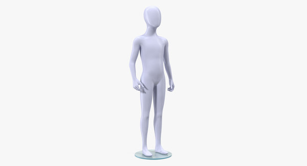 子供のマネキン立ちポーズ3dモデル Turbosquid
