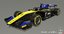 3D model uni-virtuosi 8 f2 race car