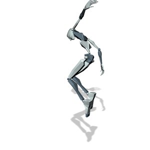 Jump drop kick
