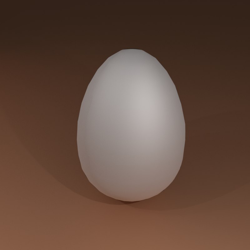 3D egg TurboSquid 1416347