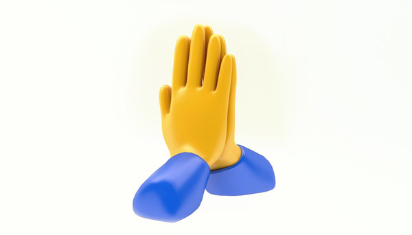 Emoji hand 3D model - TurboSquid 1416430